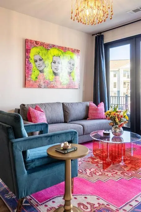 2 Side By Side Units, The Honky Tonk Party Pads, Parking Gym Pool Apartment Nashville United States